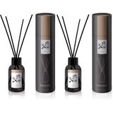 Prova Bambu Çubuklu Oda Kokusu Amber ve Vanilya Ferahlığı 100 ml (2 paketi)