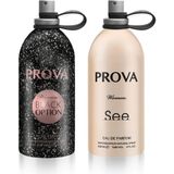Prova Black Option ve See Kadın Parfüm Seti X2 120 ml Hediyelik Lüks Ambalajlı EDP