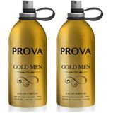 Prova Gold Men EDP Erkek Parfüm 120 ml (2 paketi)