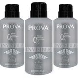 Prova Invisible 3x150 ml Erkek Deodorant
