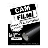 Provelox 50 CM X 6 METRE KOYU TON EV ARAÇ OFİS UYUMLU PRO PRİME SİYAH CAM FİLMİ