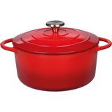 Provence Oval Tava, 33 Cm, Fırın ve Indüksiyon Uyumlu, Kırmızı