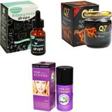 Provocati Sprey 45Ml + Pyness Unisex Provocati Kadin Damla + Q7 Epimedyum Ginseng Içeren Macun 240Gr