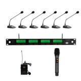 Provoice MT-8000-8EYK Kablosuz 6 Masa 1 El 1 Yaka Mikrofonu