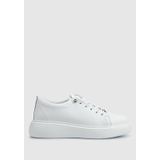 Provoq 4567402402000 Beyaz Deri Kadın Sneaker