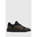 Provoq Haki Deri Erkek Sneaker