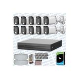 Provzen Dahua 10 Kameralı Full HD Fullcolor Mikrofonlu Güvenlik Kamerası