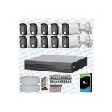 Provzen Dahua 12 Kameralı Full HD Fullcolor Mikrofonlu Güvenlik Kamerası