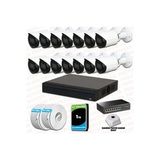 Provzen Dahua 14 Kameralı IP 1080P Gece Görüşlü Güvenlik Kamerası