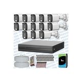 Provzen Dahua 15 Kameralı Full HD Fullcolor Mikrofonlu Güvenlik Kamerası