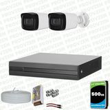 Provzen Dahua 2 Kameralı Full HD 40 Metre Gece Görüşlü Güvenlik Kamerası