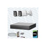 Provzen Dahua 2 Kameralı Full HD Fullcolor Mikrofonlu Güvenlik Kamerası