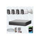 Provzen Dahua 4 Kameralı Full HD Fullcolor Mikrofonlu Güvenlik Kamerası