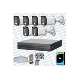Provzen Dahua 6 Kameralı Full HD Fullcolor Mikrofonlu Güvenlik Kamerası