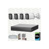 Provzen Dahua Full HD 4 Kameralı Güvenlik Kamerası + 500GB HDD