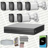 Provzen Dahua Full Hd 6 Kameralı Güvenlik Kamerası + 1tb HDD - Beyaz