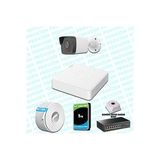 Provzen Hikvision 1 IP Kameralı 4MP 1440P Mikrofonlu Güvenlik Kamerası