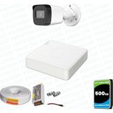 Provzen Hikvision 1 Kameralı Full HD Geniş Açı Güvenlik Kamerası 500GB Olay Anında bildirim