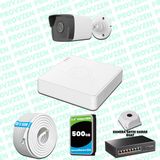 Provzen Hikvision 1 Kameralı IP 1080P Mikrofonlu Güvenlik Kamerası Olay Anında bildirim