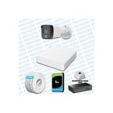 Provzen Hikvision 1’li İP 4MP Güvenlik Kamerası Seti Colorvu Mikrofonlu Olay Anında Bildirim