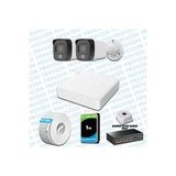 Provzen Hikvision 2’li İP 4MP Güvenlik Kamerası Seti Colorvu Mikrofonlu Olay Anında Bildirim