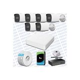 Provzen Hikvision 6 IP Kameralı Colorvu Hibrit Güvenlik Kamerası