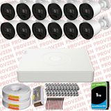 Provzen RV Hikvision 12 Kamera 20 m Gece Görüş Güvenlik Kamerası