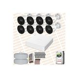 Provzen RV Hikvision 8 Kamera 20 m Gece Görüş Güvenlik Kamerası