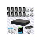 Provzen Ttec Hikvision 10 Kameralı Ip Full Hd Mikrofonlu Güvenlik Kamerası
