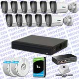 Provzen Ttec Hikvision 11 Kameralı Ip Full Hd Mikrofonlu Güvenlik Kamerası