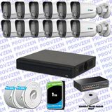 Provzen Ttec Hikvision 12 Kameralı Ip Full Hd Mikrofonlu Güvenlik Kamerası