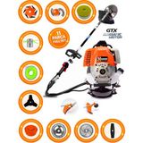 Prowackers German TX-462 Max Seri Sırt Tipi Benzinli Ot Çalı Çim Biçme Tırpanı+ 11 Pcs Full Set Hali Yıkamalı - renk