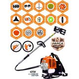 Prowackers German VKX-752 Pro Sırt Tırpan+ Akrobat Çapalama + Toprak Eşeleme 14 Parça Temizlik Setli