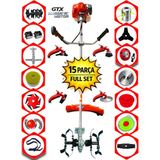 Prowackers German VORTRIX-785 Yan Tip Tırpan+ Akrobat Çapalama + Toprak Eşeleme+15 Parça Full Setli - RENK