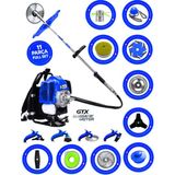 Prowackers German Wqs F900 Pro Seri Sırt Tipi Benzinli Ot Çalı Çim Biçme Tırpanı+ 11 Pcs Full Set Hali Yıkamalı