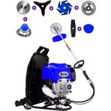 Prowackers WR-570 7 In 1 Sırt Tipi Benzinli Motorlu Ot Çalı Tırpanı Çim Biçme Makinesi Çelik Fırça