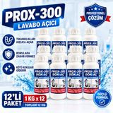 PROX-300 12'li Dök-Aç Lavabo-Banyo-Wc Gider Açıcı 1kg