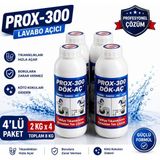 PROX-300 4'lü Dök-Aç Lavabo-Banyo-Wc Gider Açıcı