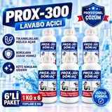Prox -300 6'lı Dök-Aç Lavabo-Banyo-Wc Gider Açıcı 1kg