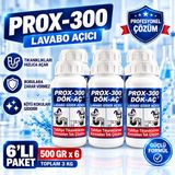 Prox -300 6'lı Lavabo-Banyo-Wc Gider Açıcı 500 gr