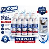 PROX-300 9'lu Dök-Aç Lavabo-Banyo-Wc Gider Açıcı 2 kg