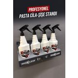 PROXCLEAN Premium Pasta Cila Şişe Standı - Duvar Tipi Metal Oto Kuaför Kimyasal Düzenleyici