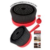 PROXCLEAN SU SIÇRATMAYAN Yumuşak Kıllı Koltuk,Halı,Baza Yıkama Döner fırça 15 cm, Profesyonel Temizlik