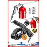 Proxtech 15 Metre Spiral Hortum Oto Araba Motor Temizleme Mazot Tabancası Solvent Püskürtücü Jak Set
