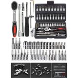 Proxtech 46 Parça Mini Lokma Takımı Otomatik Cırcırlı 1/4" Wrench Set Yüksek Kalite Kombinasyon Alet Seti