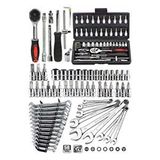Proxtech 58 Parça 46mini Lokma Takımı Otomatik Cırcırlı 1/4" 12 Parça Kombine Açık Ağız-yıldız Anahtar Takım