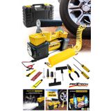 Proxtech Ağır Hizmet Çift Silindirli 12v 150psi Taşınabilir Arabakamyon Bot Lastik Şişirme Hava Kompresörü
