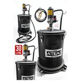 PROXTECH Büyük Boy 30 Litre 50:1 Profesyonel 6-8 Bar Havalı Gres Pompası Metal Ayak Set
