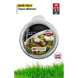 PROXTECH CELIK TELLI Tirpan Misinasi Motorlu Tırpan Ot Çim Biçme Universal Misine 46 METRE 3.3 MM