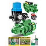 PROXTECH Genel kullanım Monofaze 220V Turbo Motor-0.5hp 1" Paket Hidrofor Sistem Su Pompa Motoru Dinoması Set